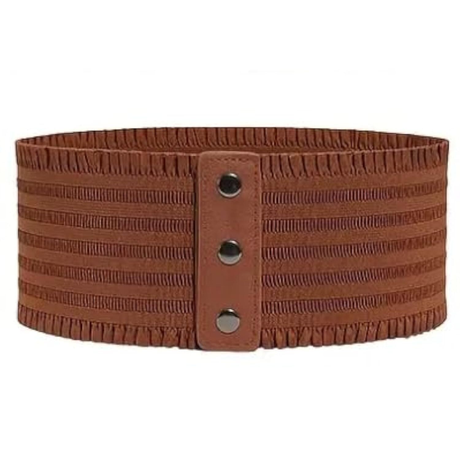 1266 Snap Button Wide Belt 90